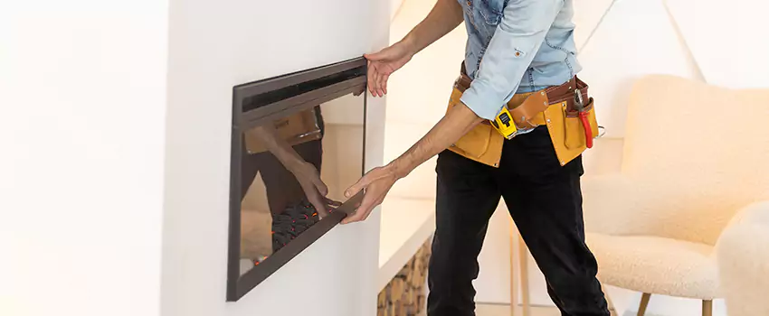 Metal Fireplace Installation in Boone, North Carolina