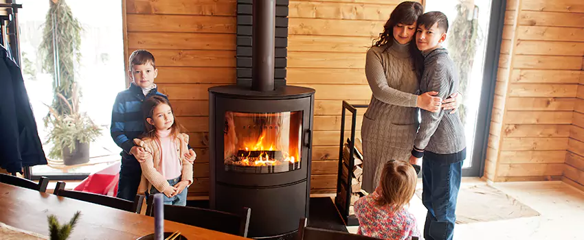 Morso Cast Iron Fireplace Insert Installation in Boone, North Carolina