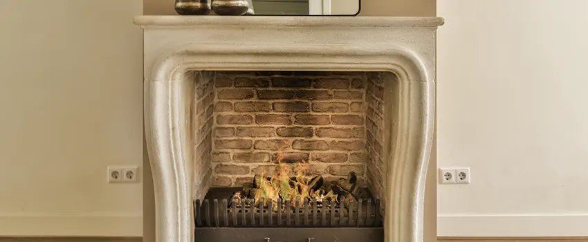 Vintage-style Fireplace Redesign in Boone, North Carolina